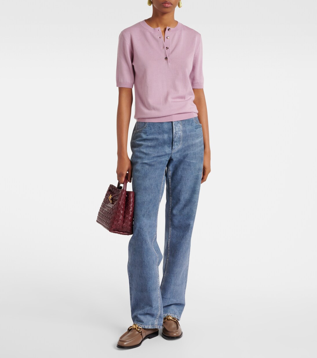 Loafers Astaire Knot aus Leder | Bottega Veneta