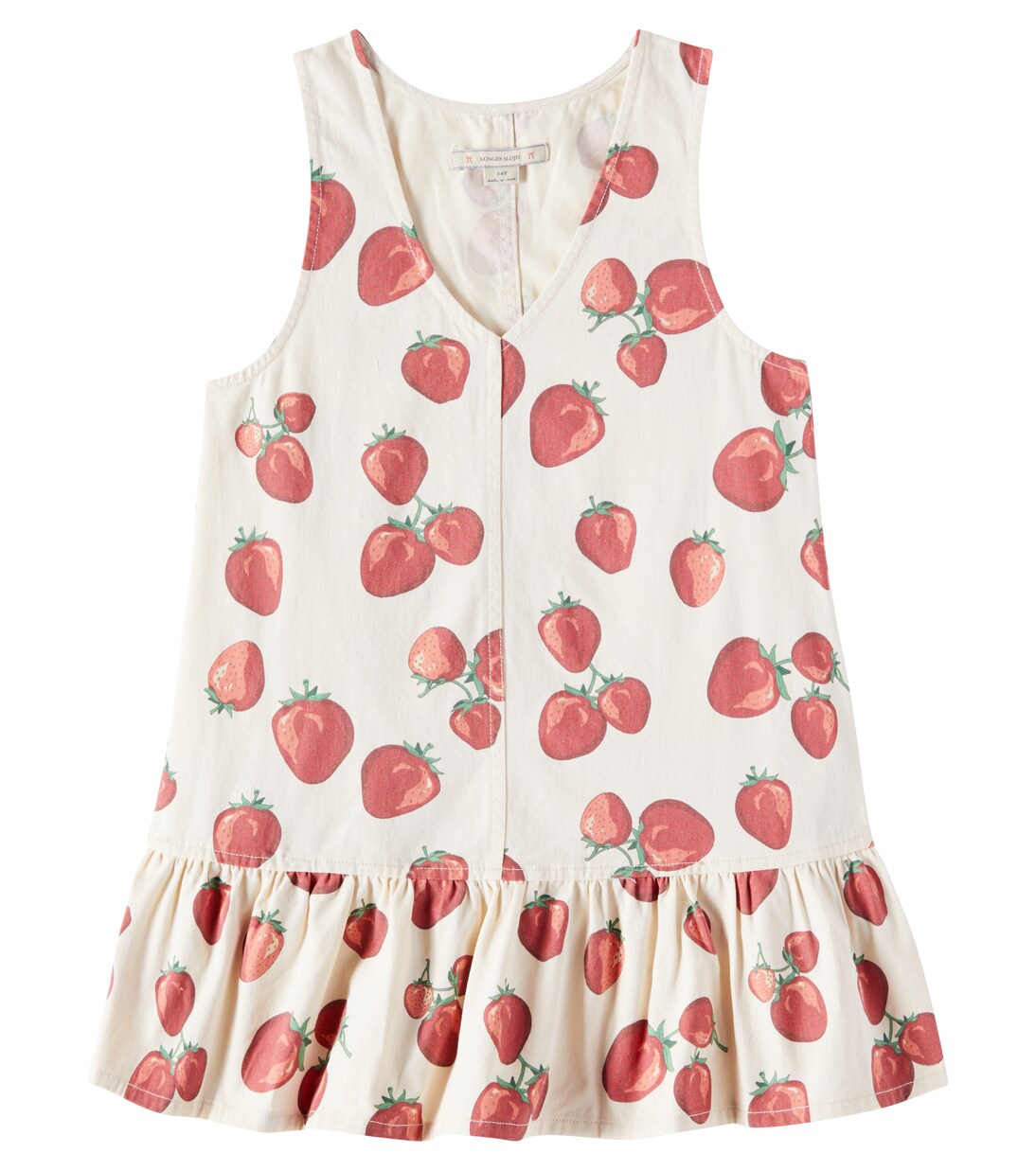 Vestido Fen de algodón estampado | Konges Sløjd