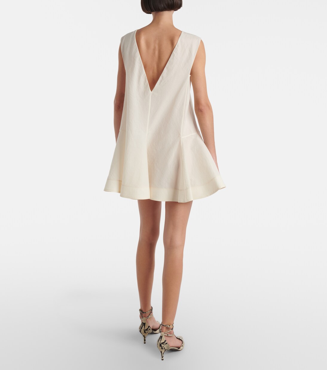 Minikleid Mel aus Seide und Baumwolle | Khaite