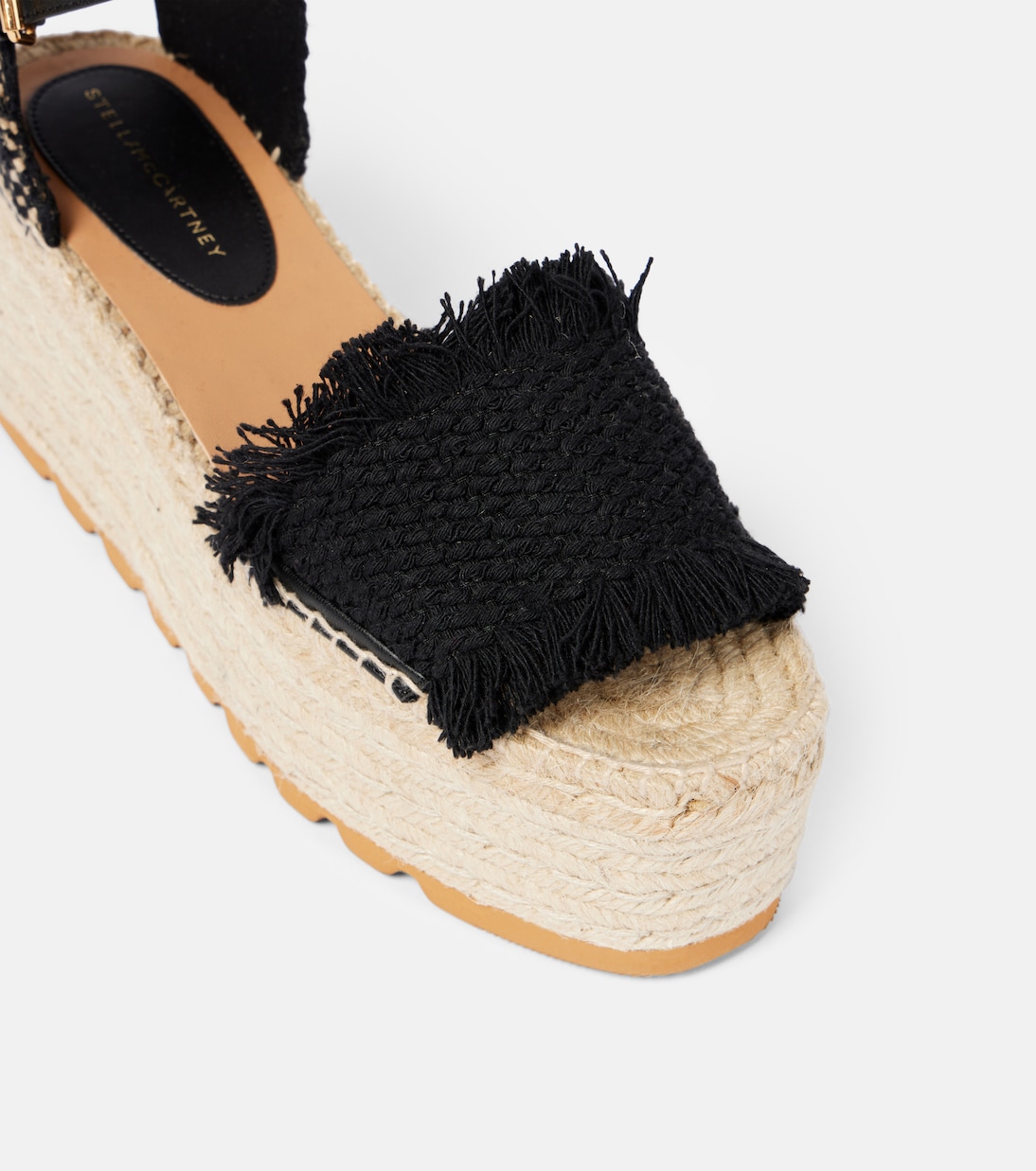 Gaia platform espadrille sandals | Stella McCartney