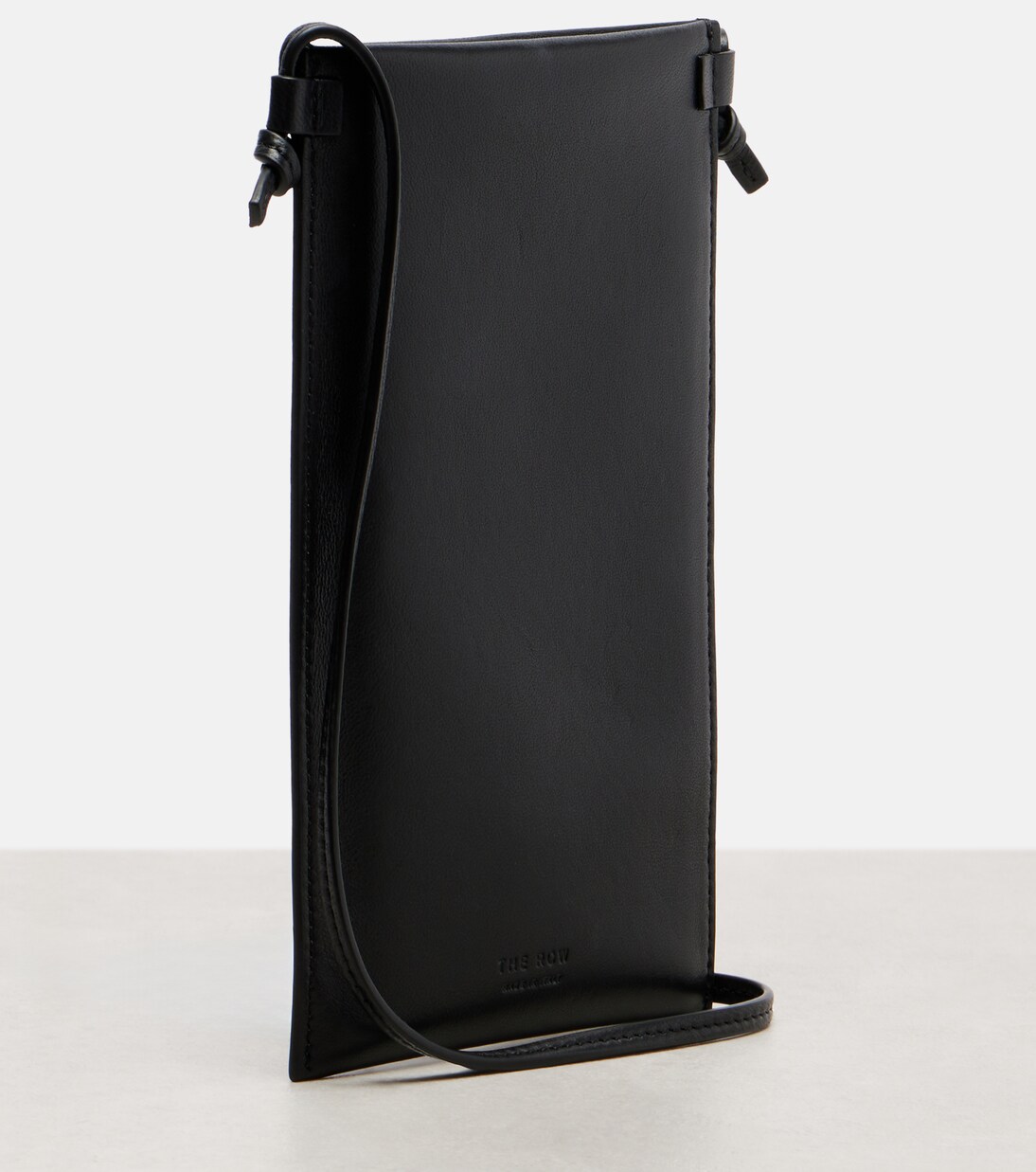 Camie leather pouch with strap | The Row