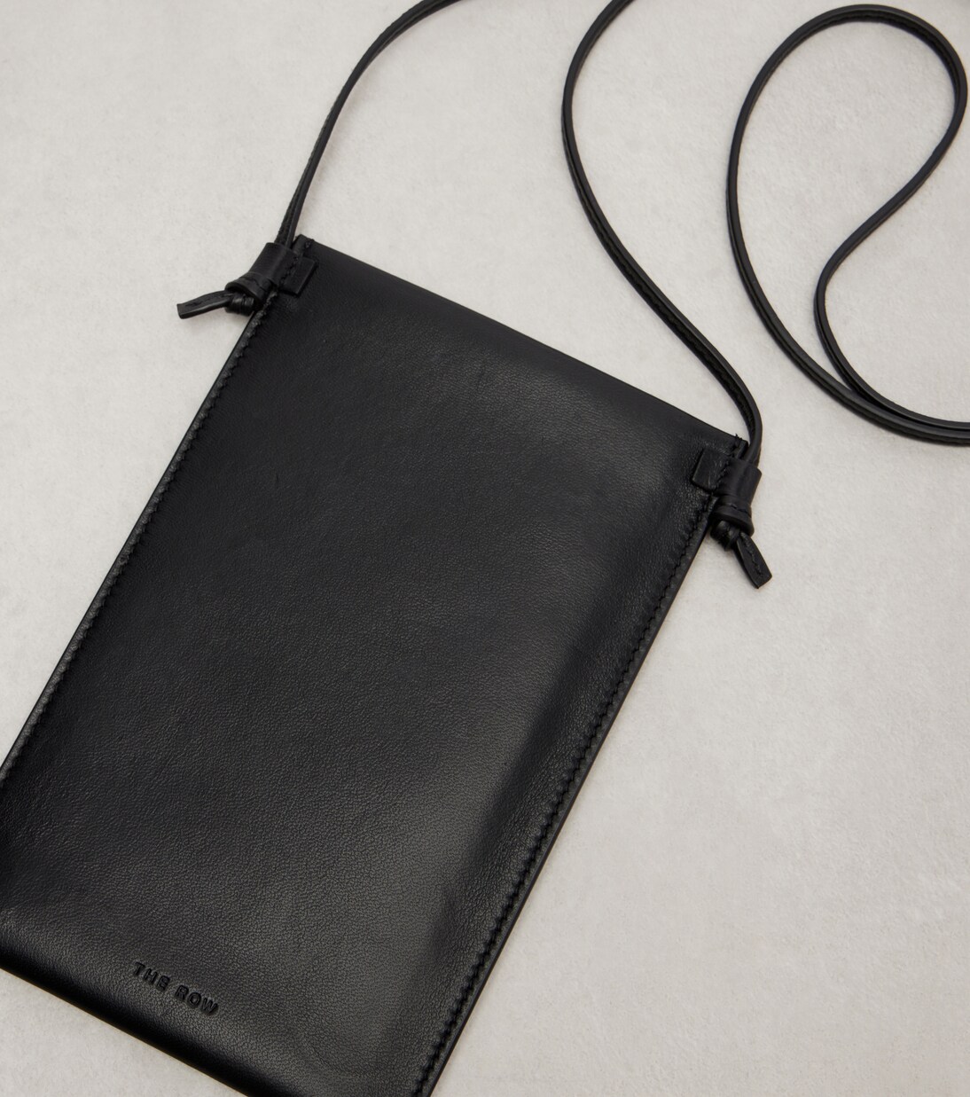 Camie leather pouch with strap | The Row