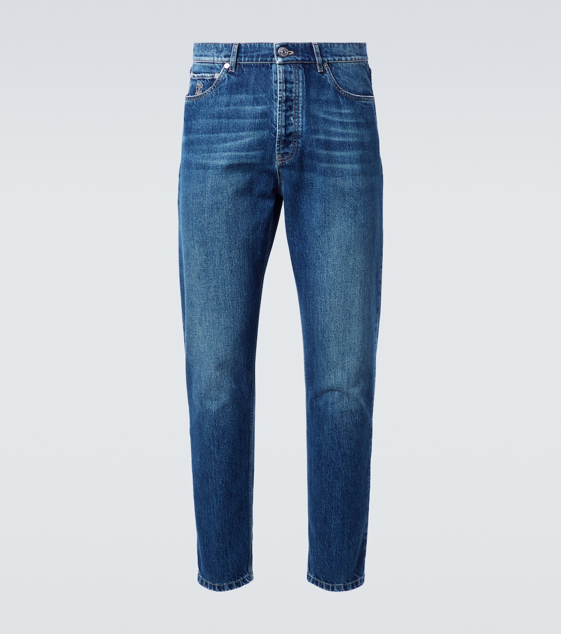 Mid-Rise Slim Jeans | Brunello Cucinelli