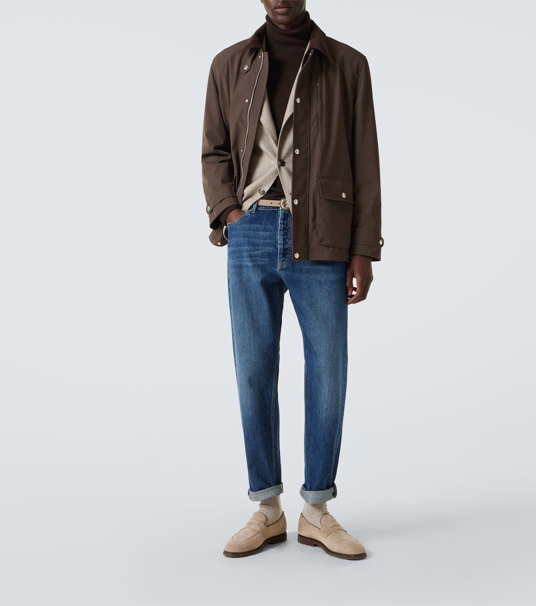 Mid-Rise Slim Jeans | Brunello Cucinelli