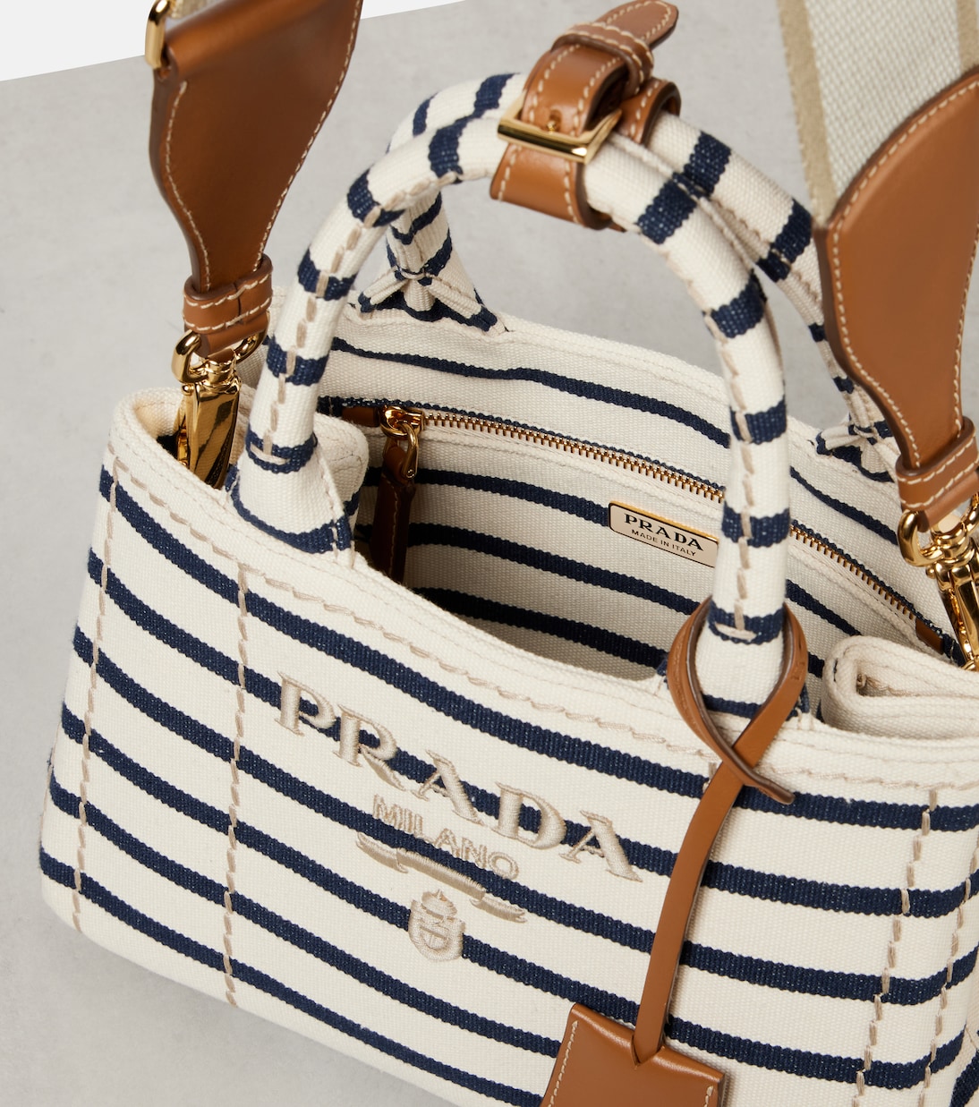 Tote Bag Prada Jardinière Mini aus Canvas | Prada