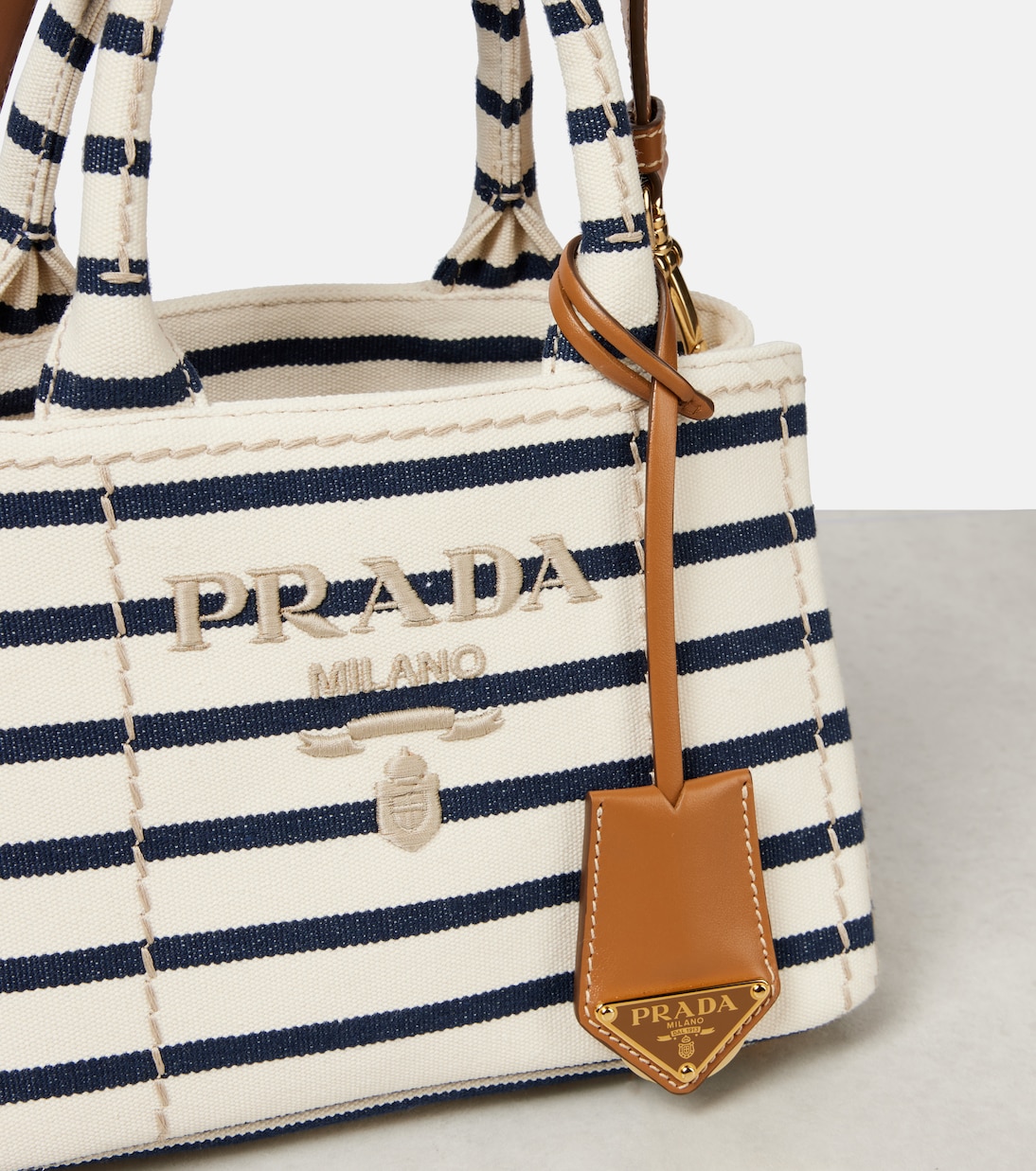 Tote Bag Prada Jardinière Mini aus Canvas | Prada