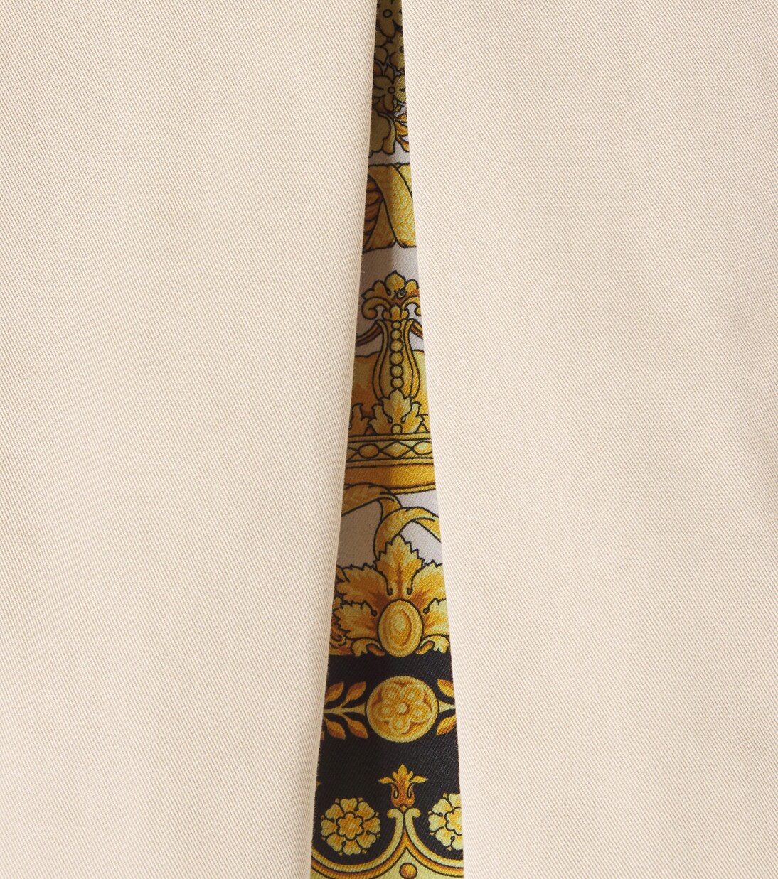 Barocco cotton gabardine skirt | Versace Kids