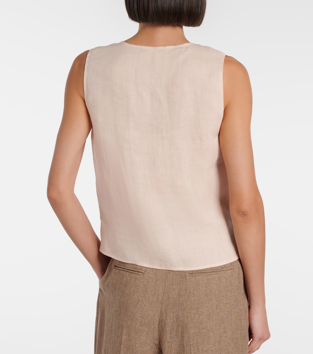 Veste sans manches Milly en ramie | Loro Piana