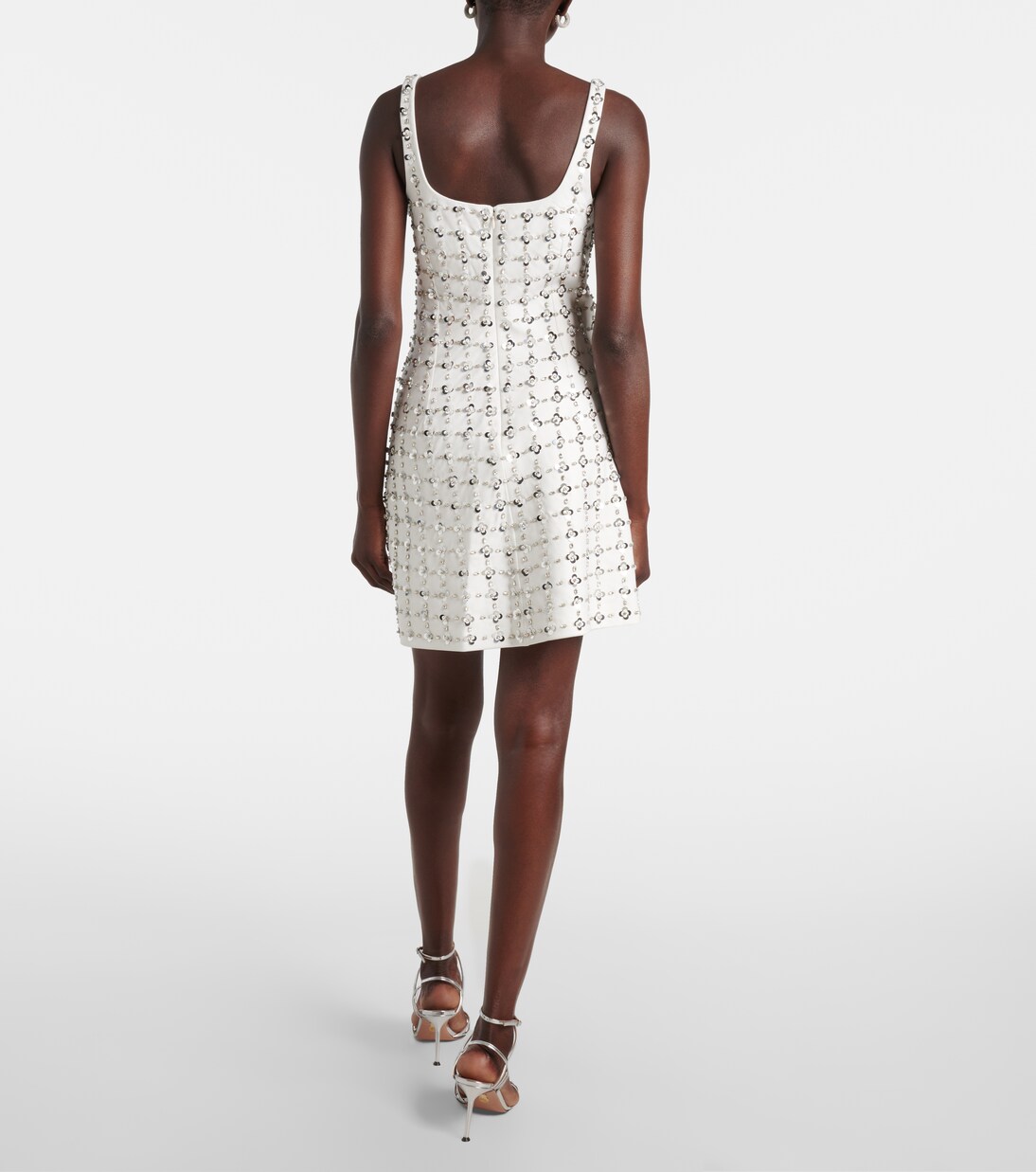 Robe Ziva en crêpe à sequins | Simkhai