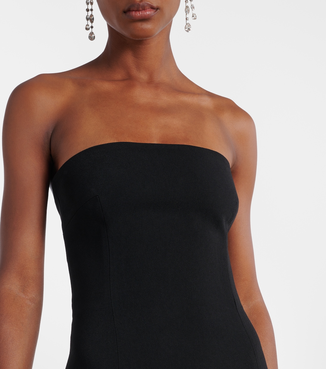Robe longue bustier Helena | Solace London