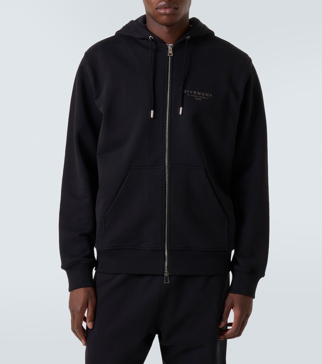 Givenchy Stamp cotton fleece hoodie | Givenchy