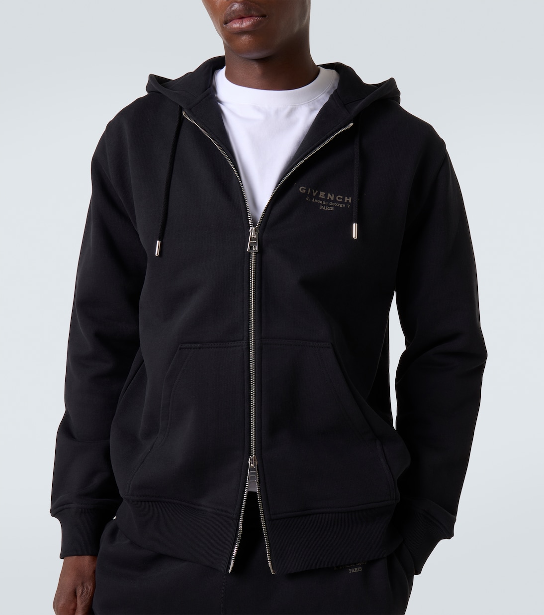 Givenchy Stamp cotton fleece hoodie | Givenchy