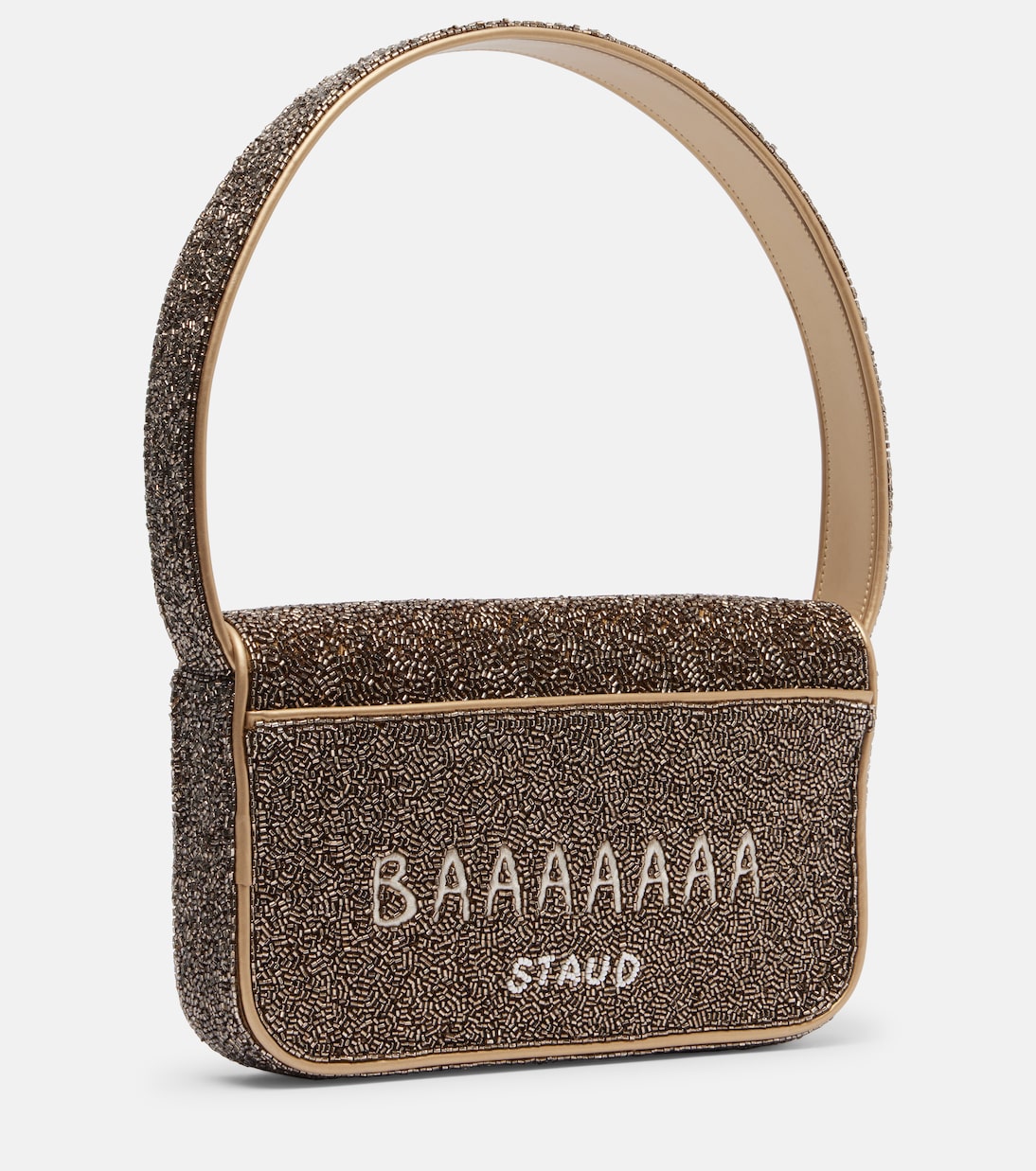 Tommy beaded shoulder bag | Staud