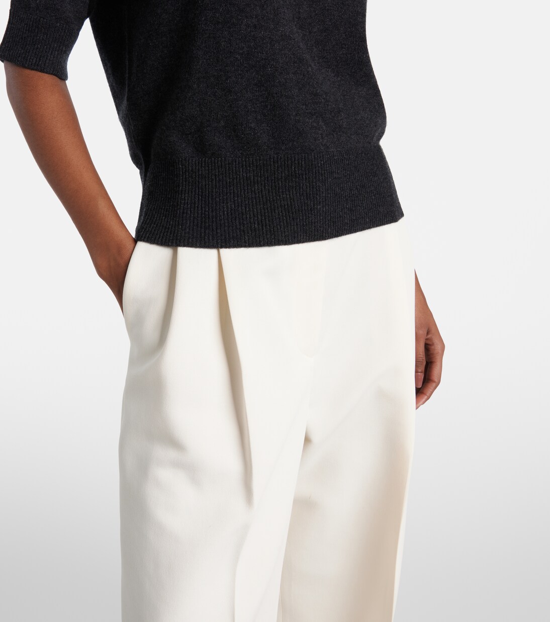 Top en cachemire | Jardin des Orangers