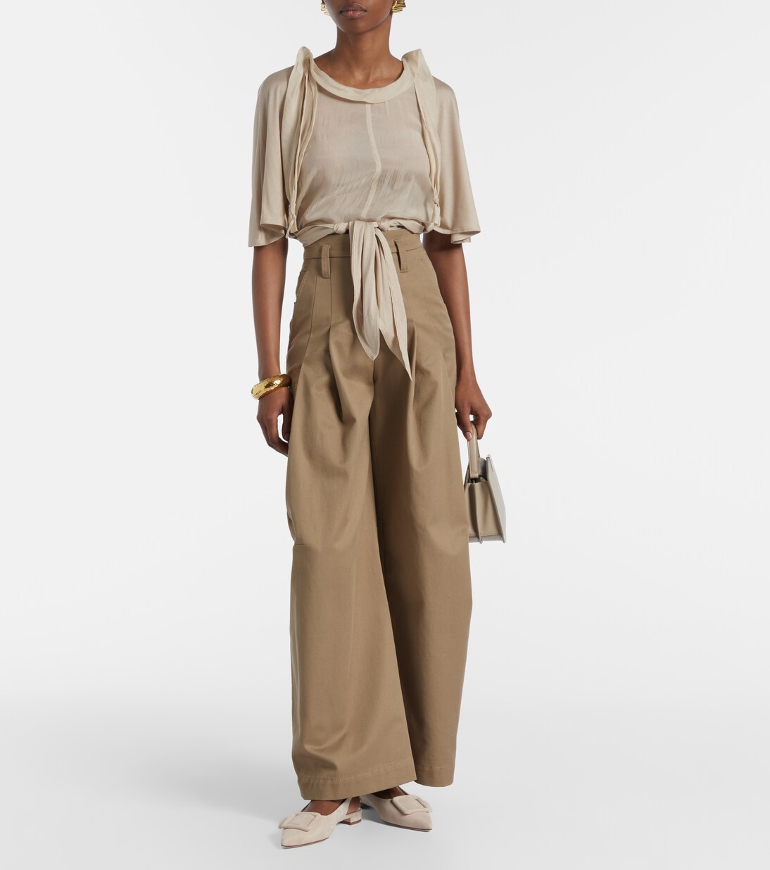 Maylura suede slingback flats | Manolo Blahnik