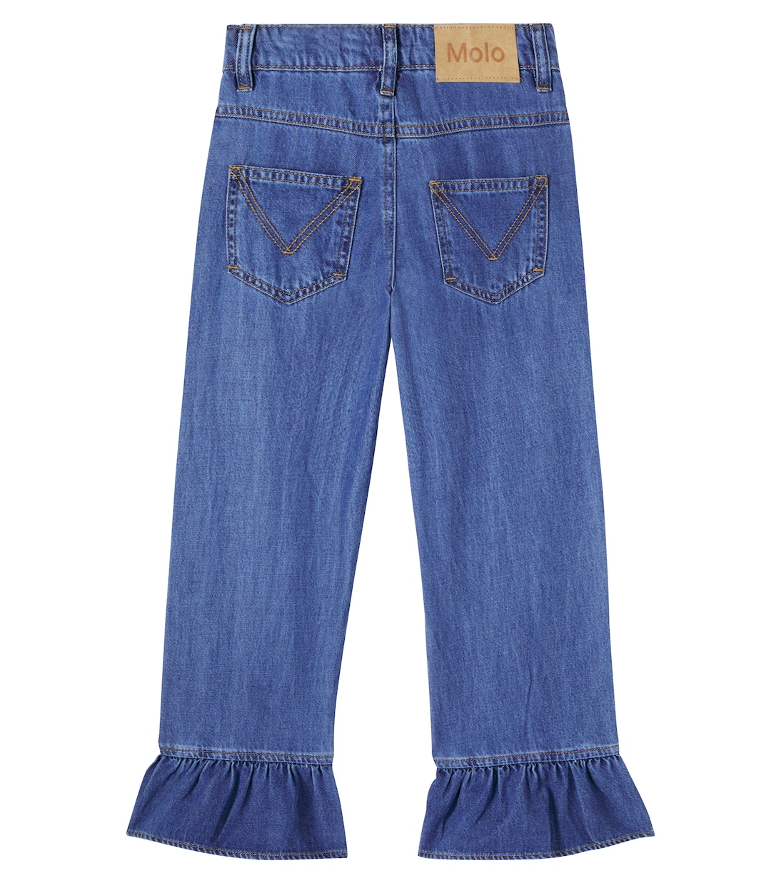 Jeans regular Amara con volant | Molo