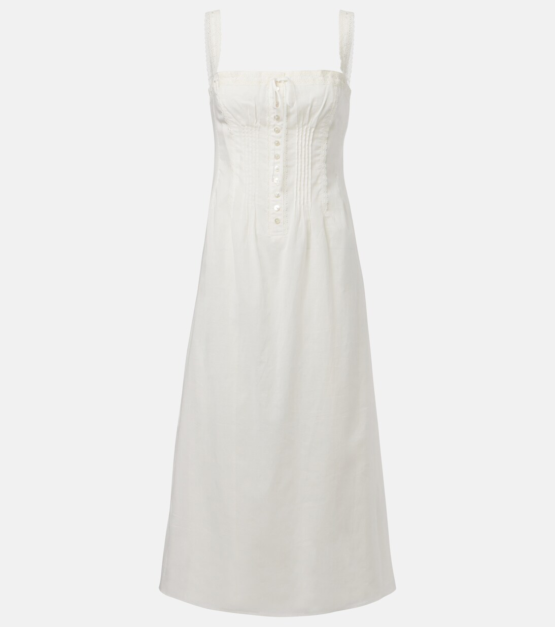 Robe midi Matilde en coton | Staud
