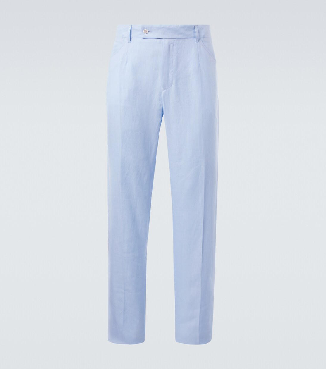 Linen straight pants  | Dolce&Gabbana