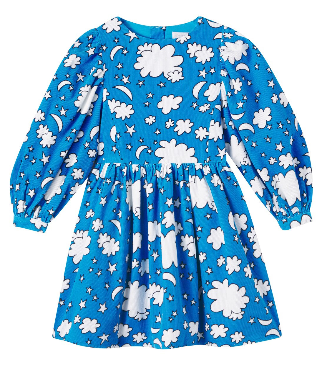 Printed cotton corduroy dress | Stella McCartney Kids