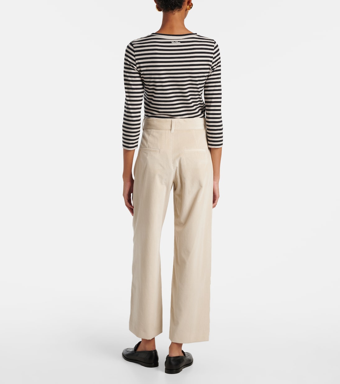 Eneide cotton corduroy wide-leg pants | 'S Max Mara