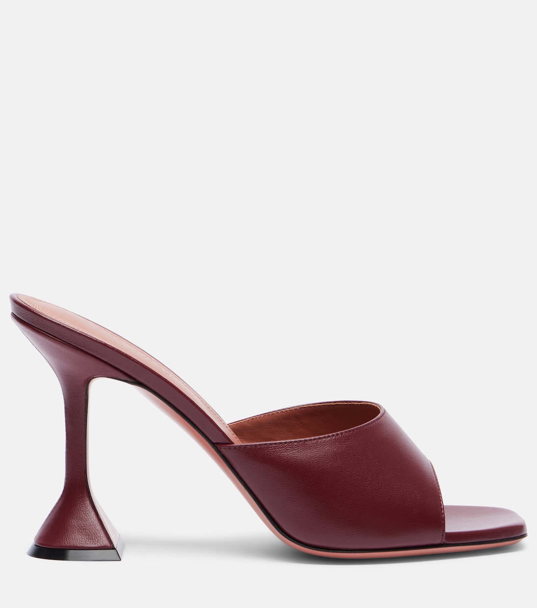 Mules Lupita 95 en cuir | Amina Muaddi