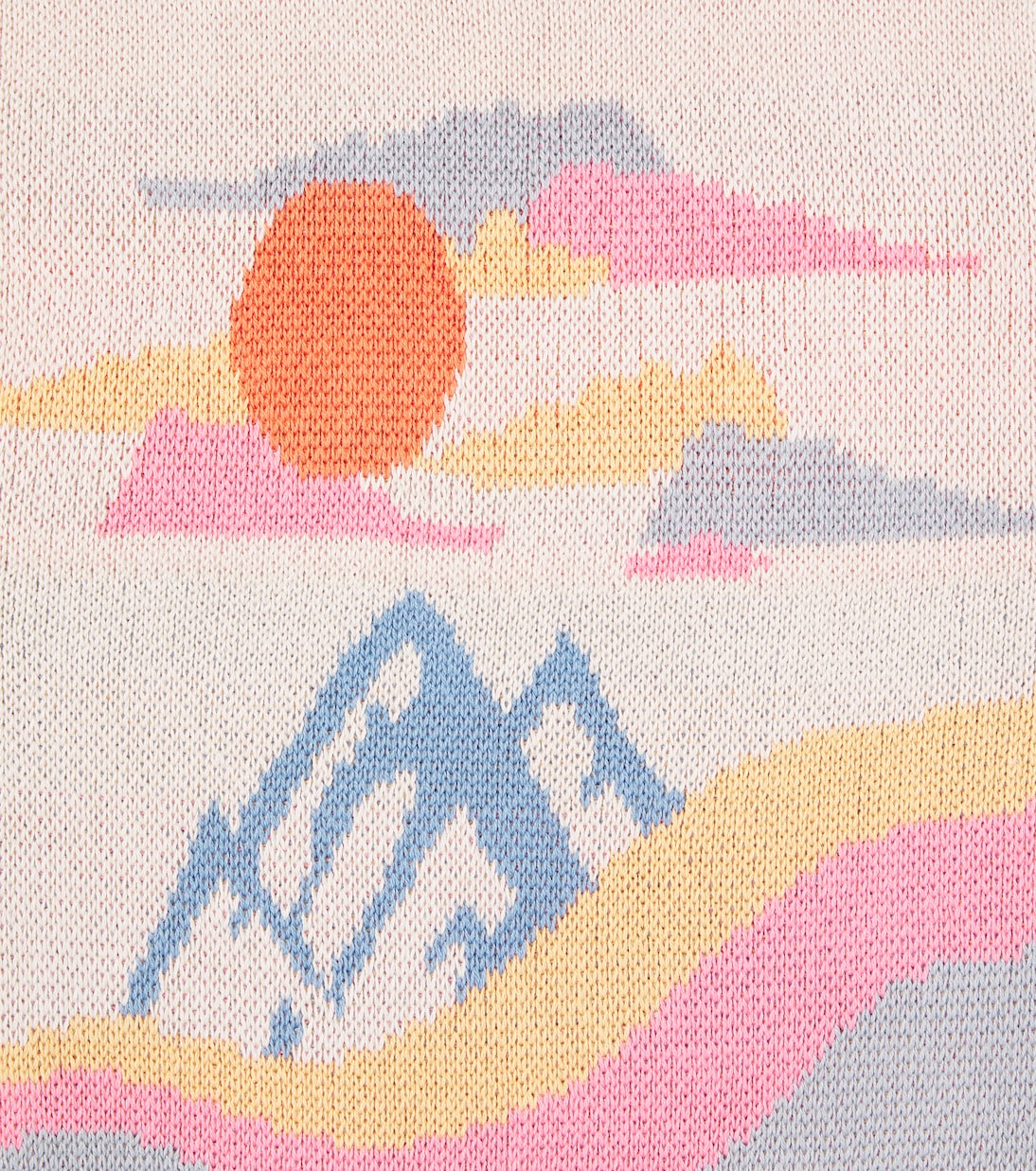 Pullunder Maria aus Baumwoll-Jacquard  | Wheat