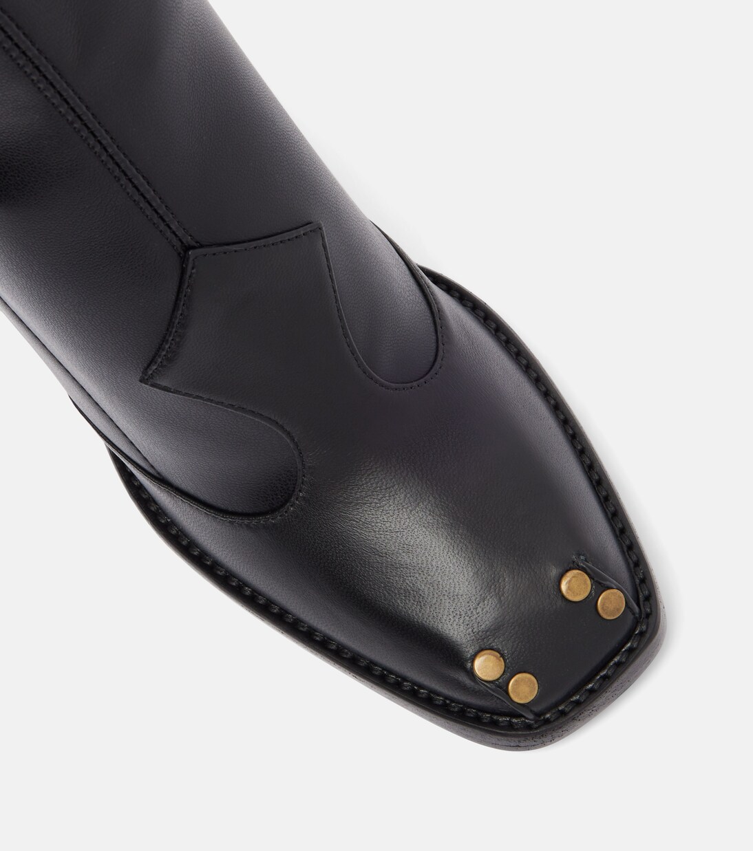 Verzierte Stiefel aus Leder | Etro