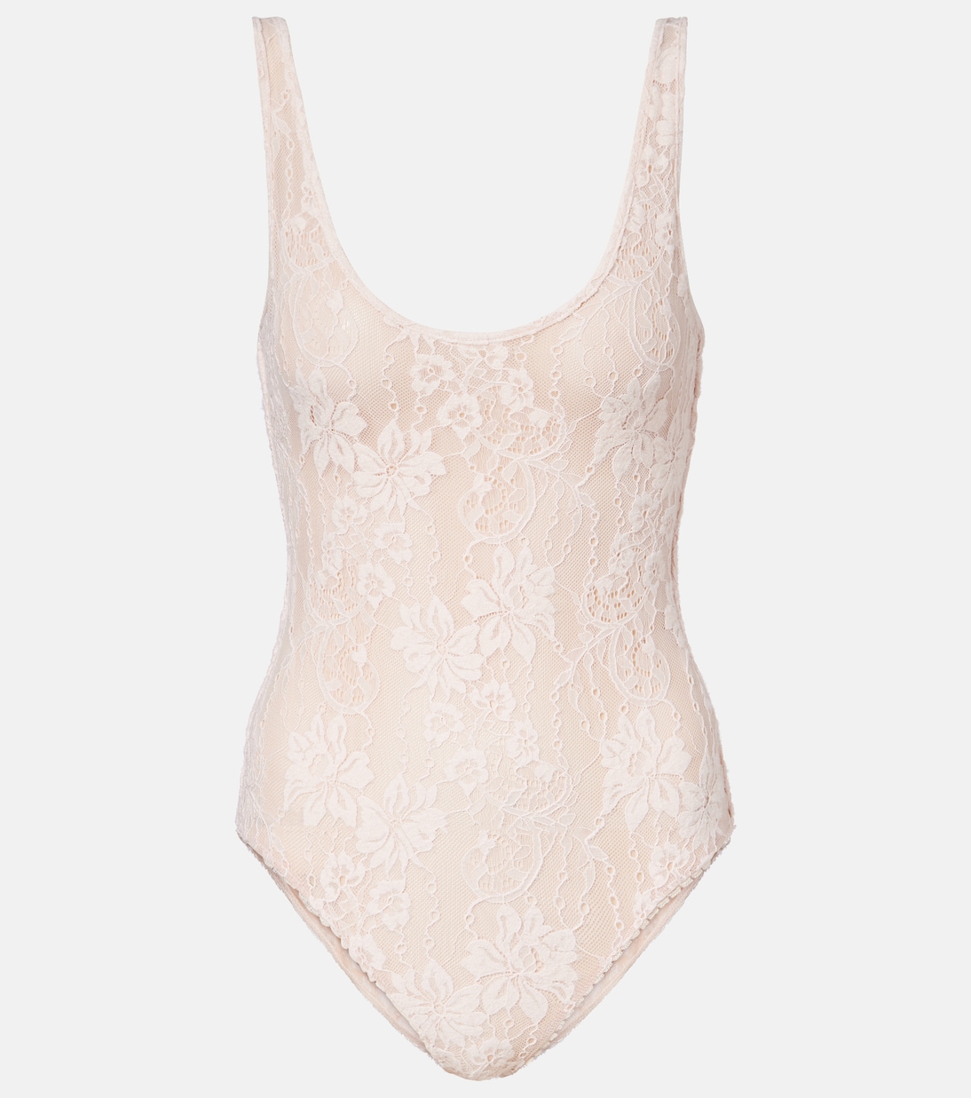 Floral lace bodysuit | Zimmermann