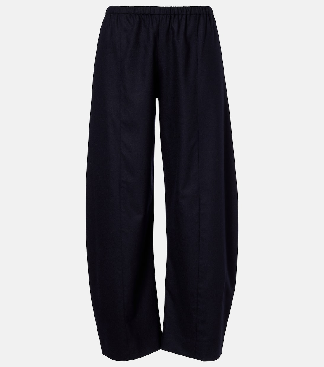 Clover wool and cashmere barrel-leg pants  | Khaite