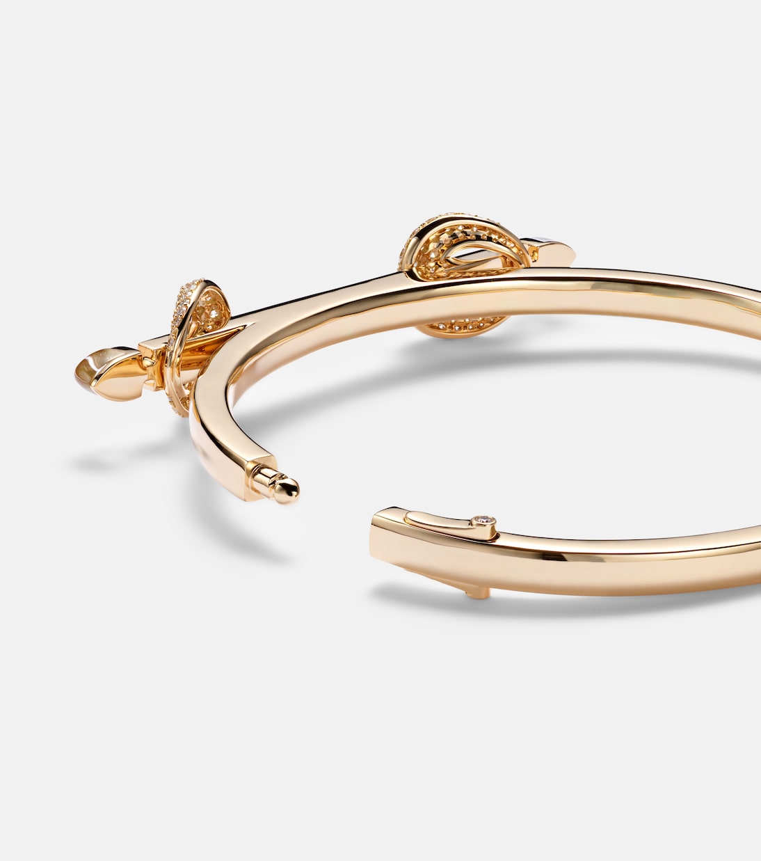 Bracciale Chakra Icon in oro 18kt con diamanti e quarzo | Ananya