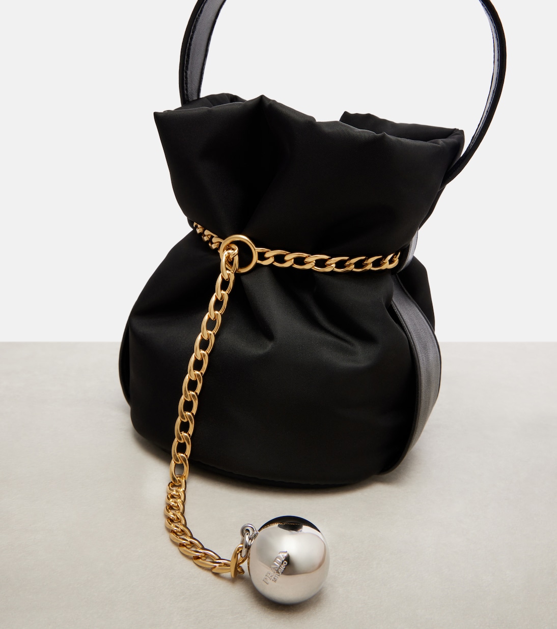 Bucket Bag Prada Petit Sac Noir Mini | Prada