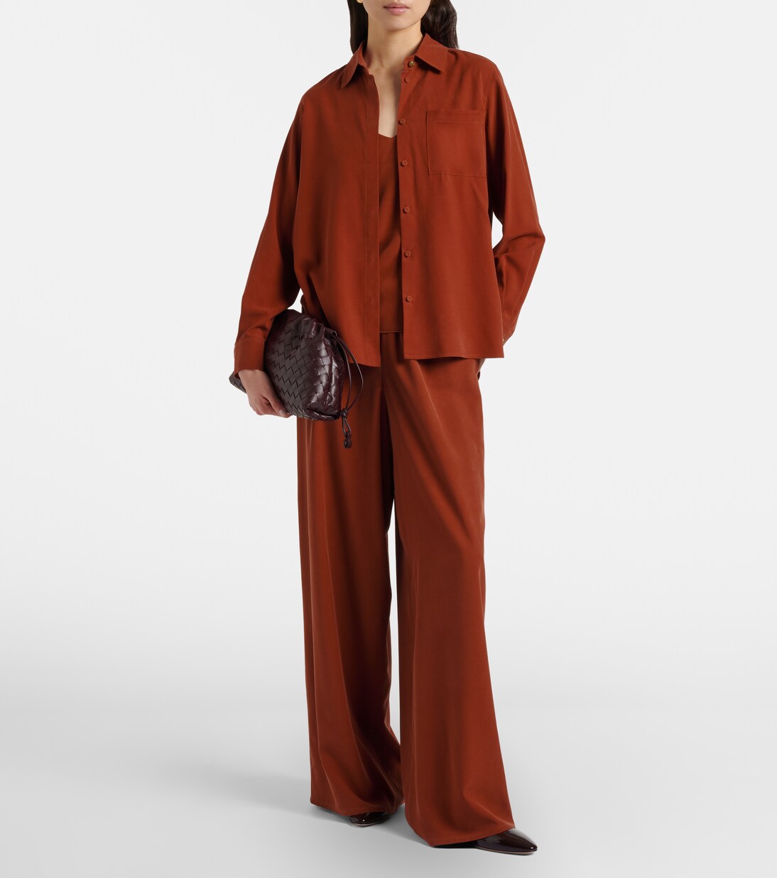 Pantalon ample en coton | Max Mara