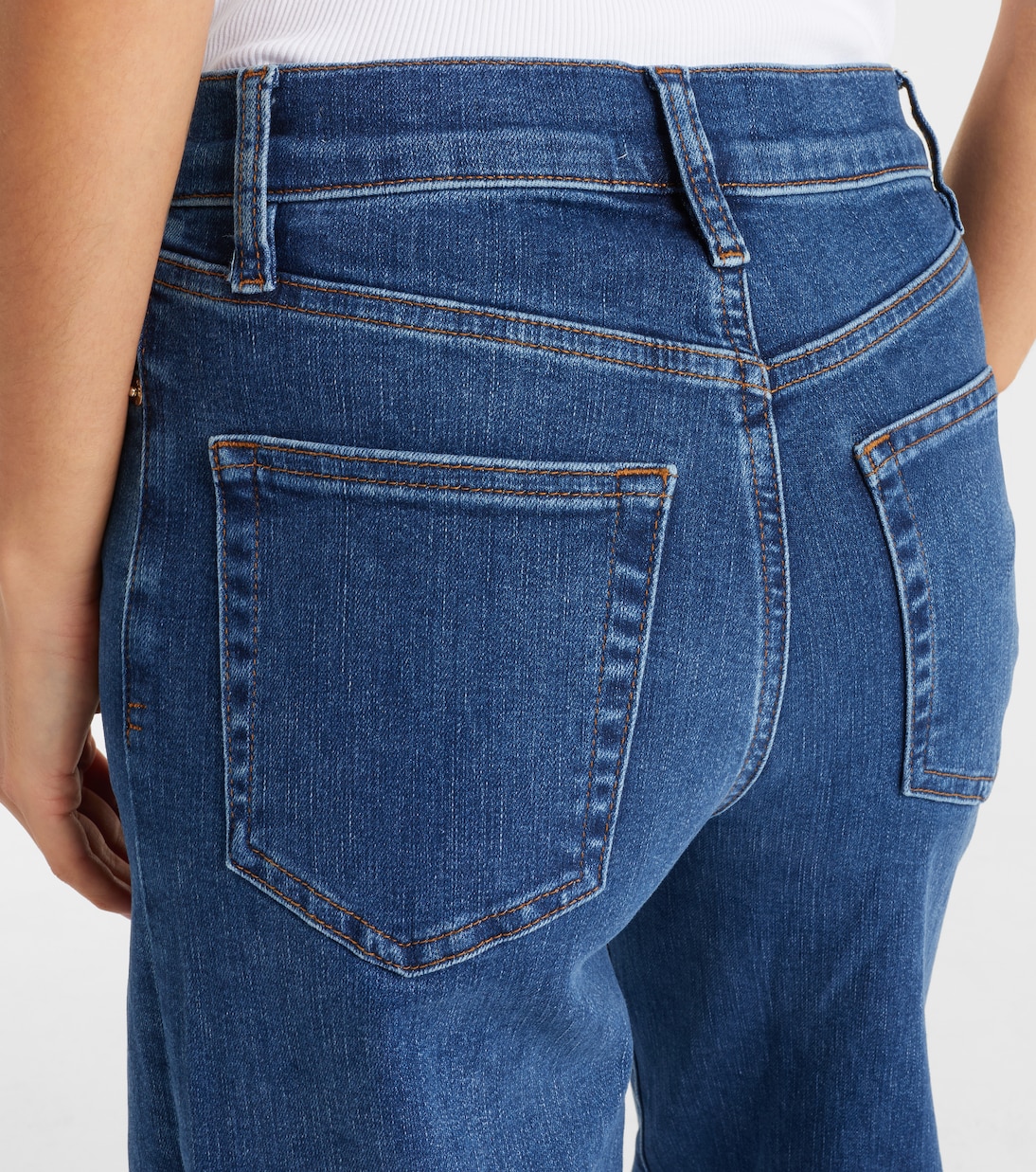 High-Rise Wide-Leg Jeans Le Slim | Frame