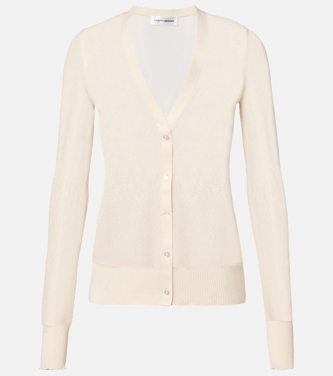 Cotton-blend cardigan | Victoria Beckham