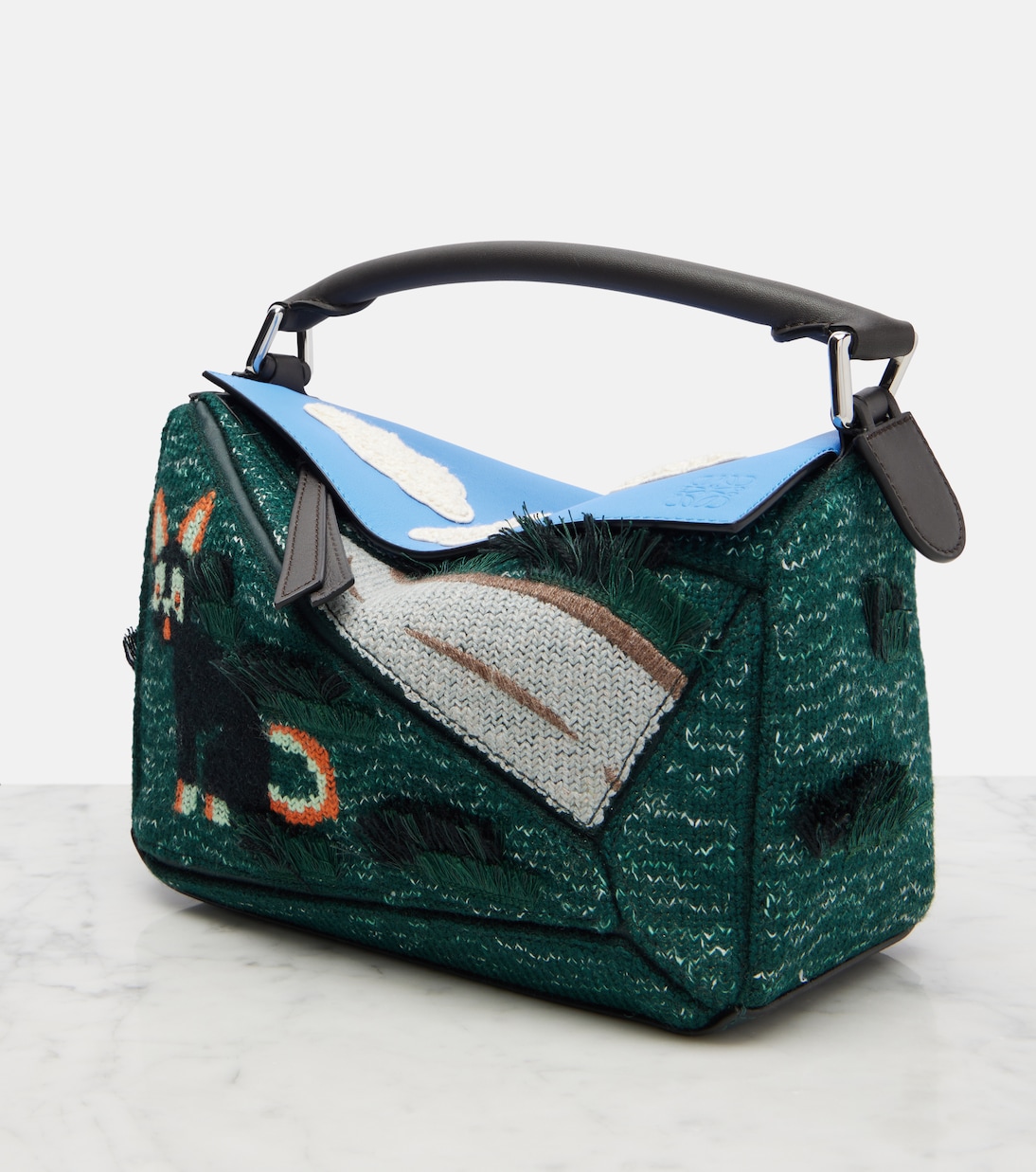 x Louis Wain – Sac Futurist Cat Puzzle | Loewe