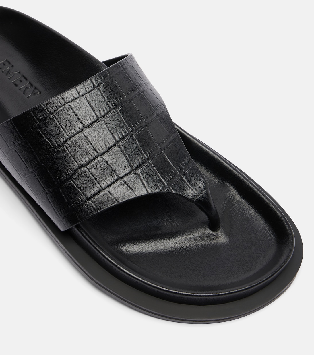 Sandali infradito Imara in pelle stampata | A.Emery