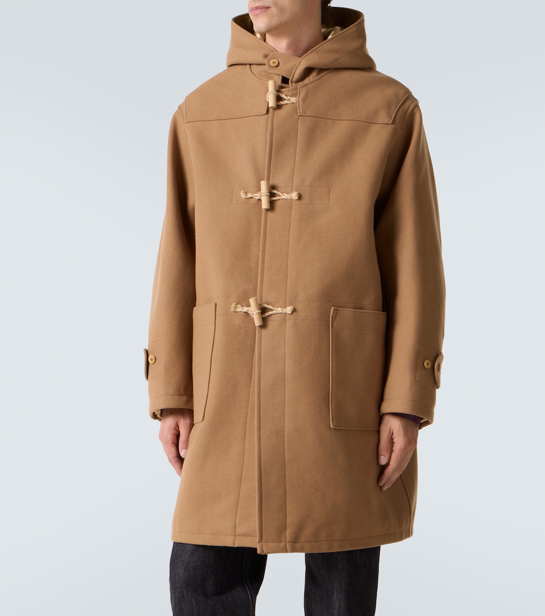 Commodore wool and linen duffel coat | Visvim