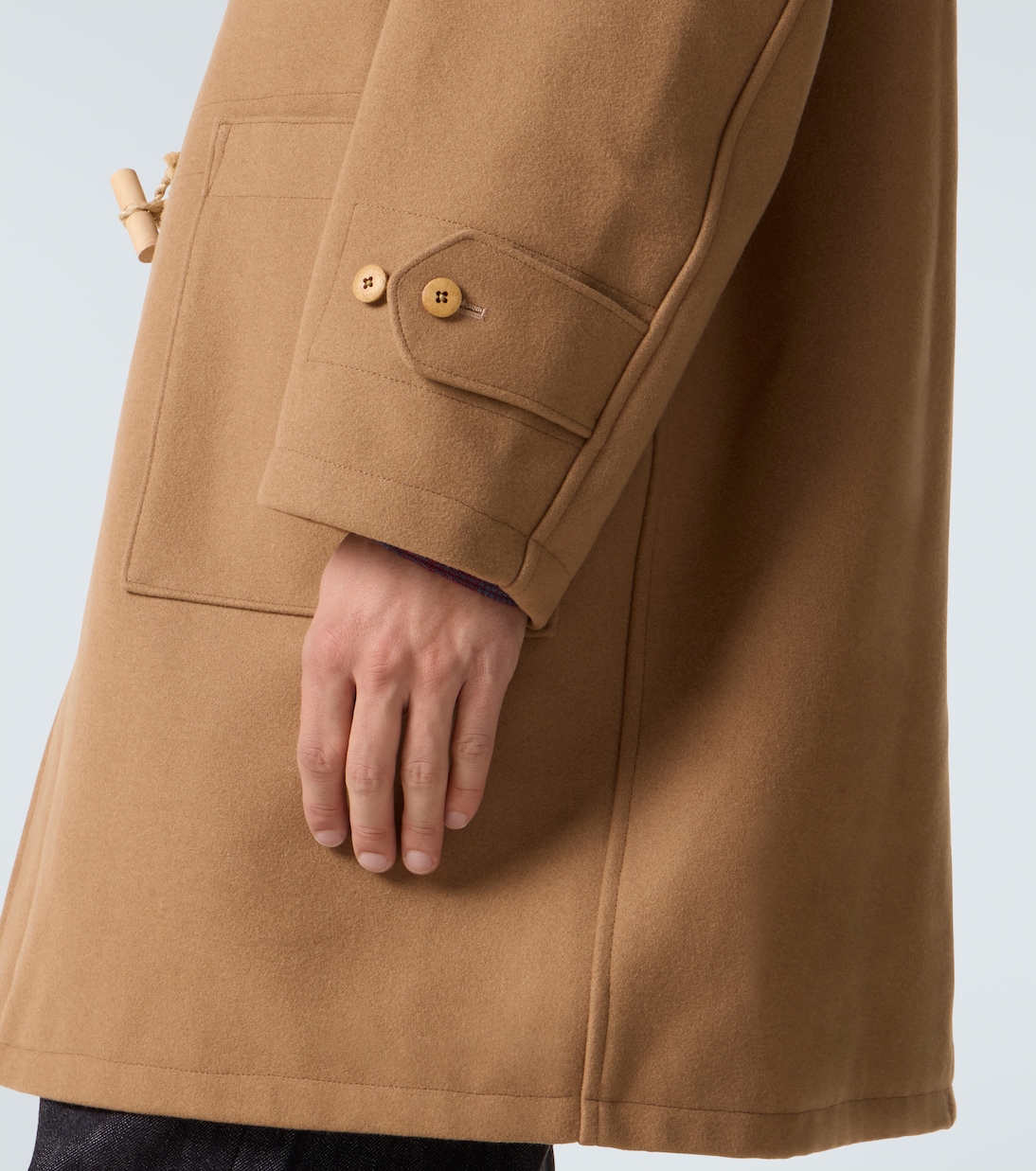 Commodore wool and linen duffel coat | Visvim
