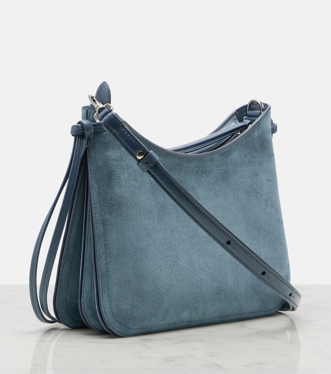 Small Gig suede shoulder bag | Phoebe Philo