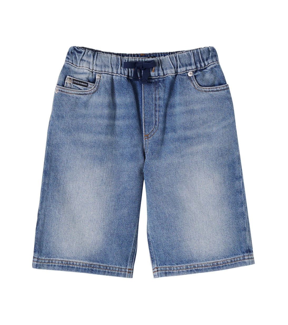 Bermuda-Shorts aus Denim | Dolce&Gabbana Kids
