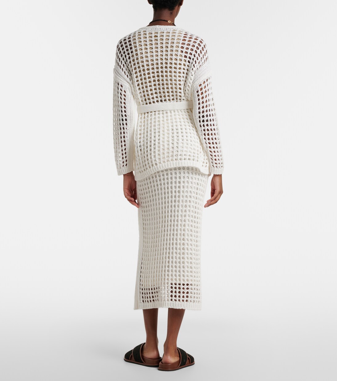 Midirock Geode aus Baumwolle | Max Mara