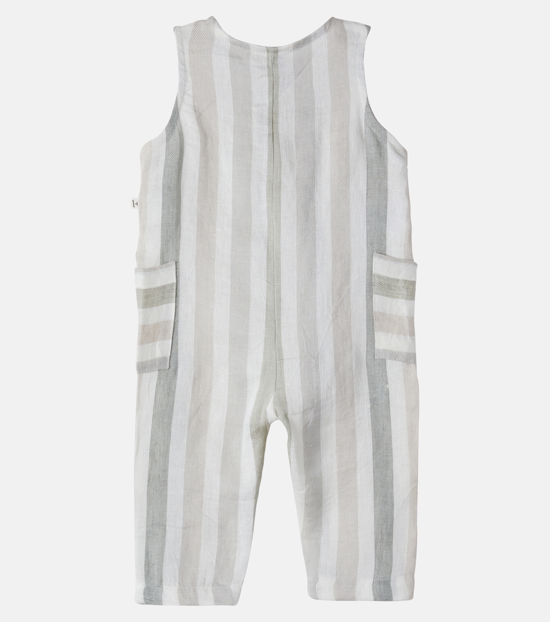 Baby Mori striped linen playsuit | 1 + in the Family