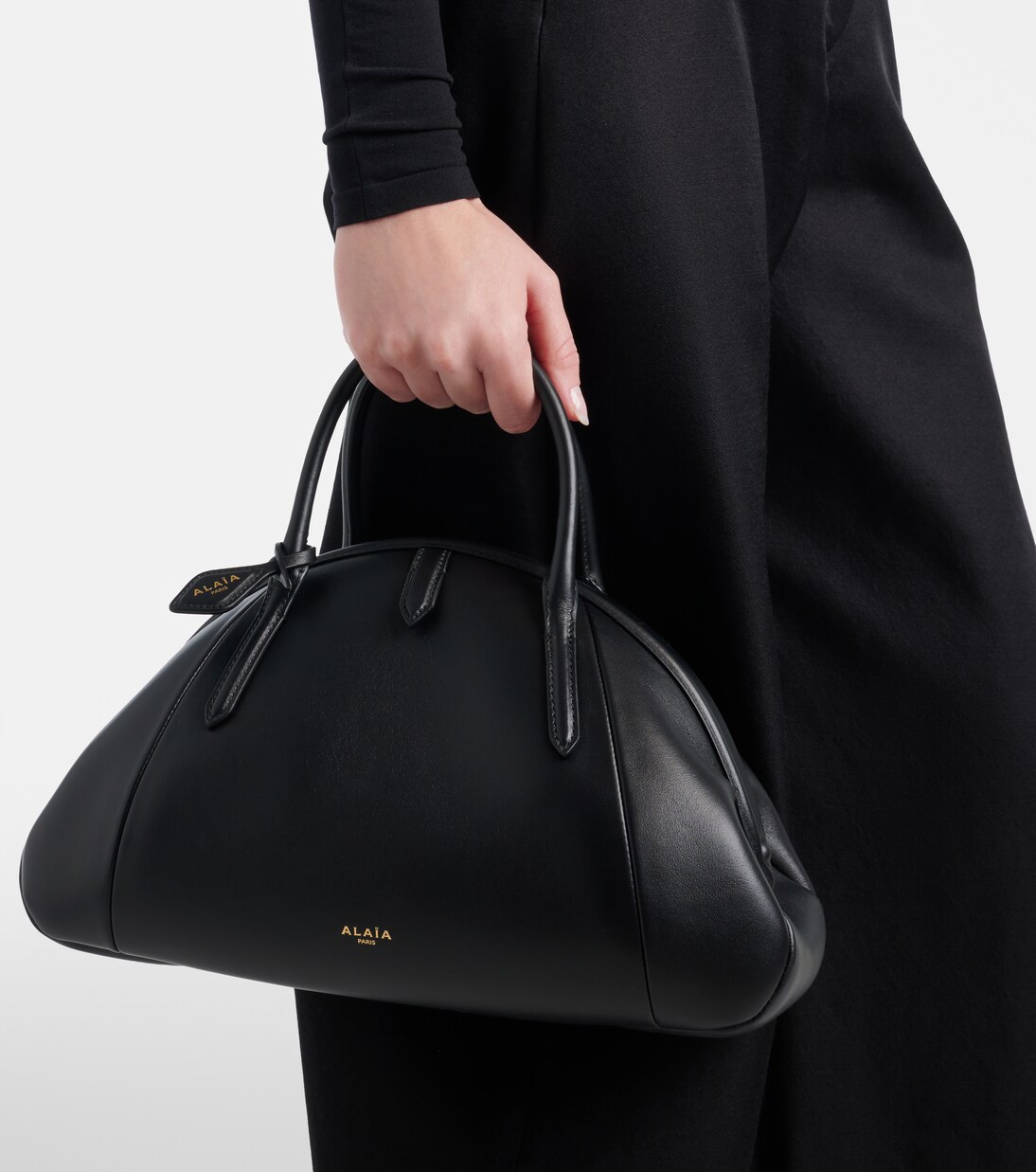 Purse Small leather top-handle bag | Alaïa