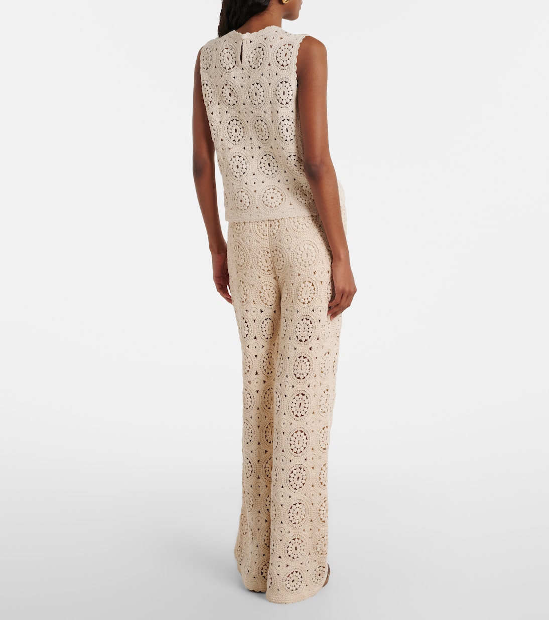 Weite Hose The Crochet aus Baumwolle | Frame