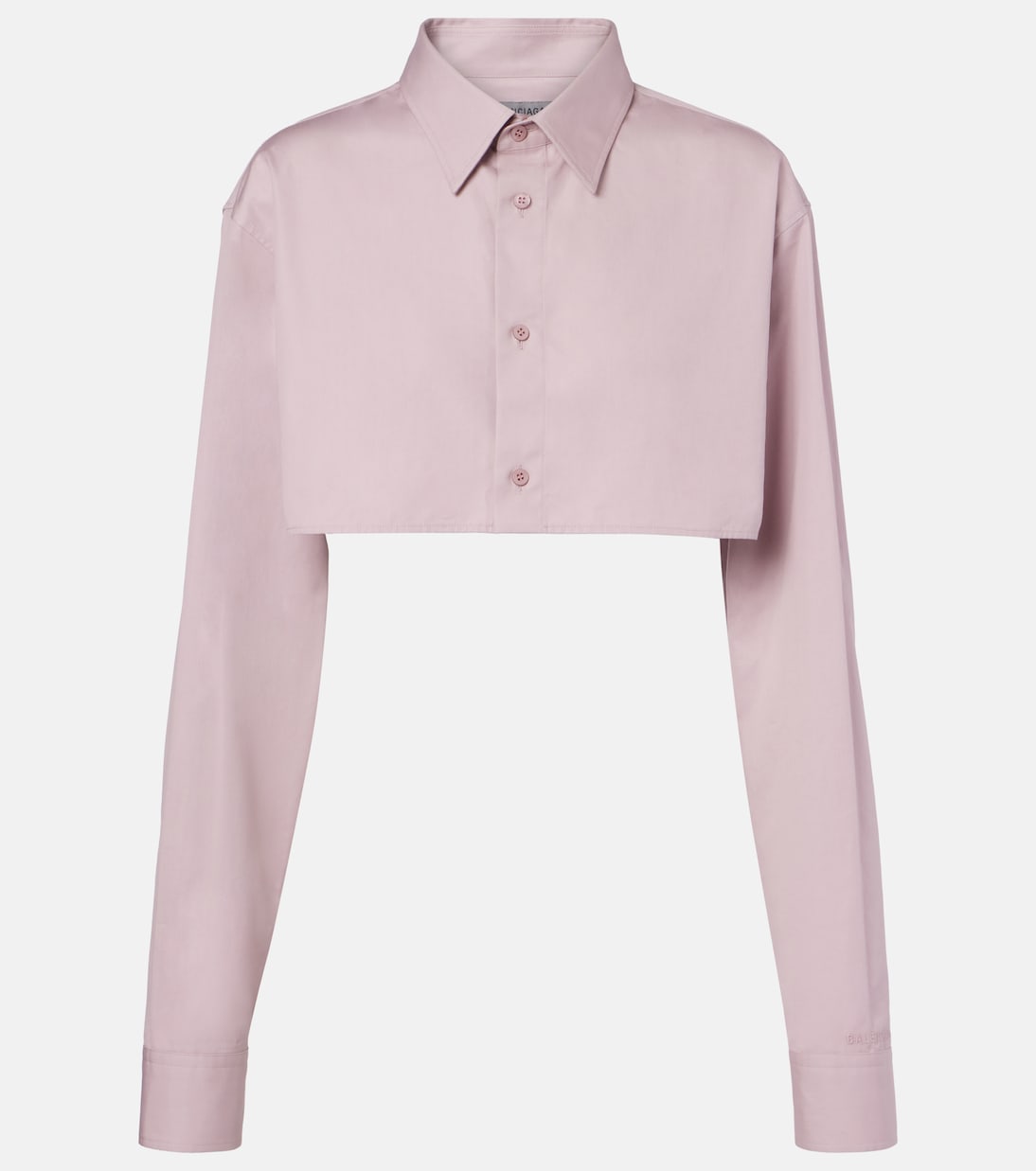 Cropped-Top aus Baumwolle | Balenciaga