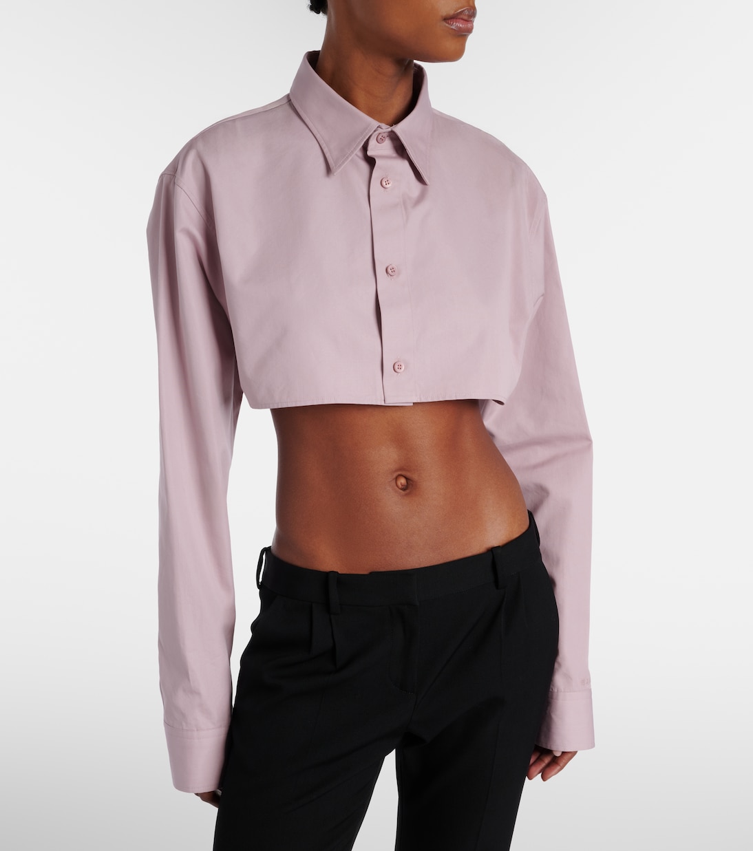Cropped-Top aus Baumwolle | Balenciaga
