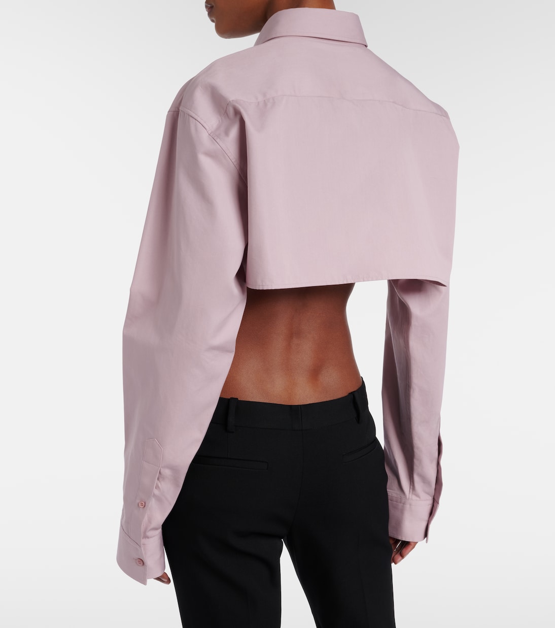 Cropped-Top aus Baumwolle | Balenciaga