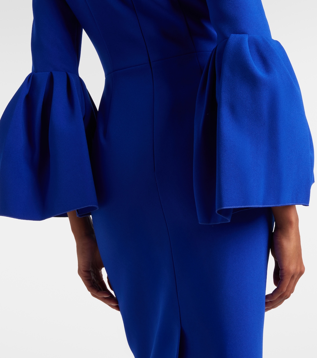 Abito midi Margot in crêpe | Roksanda