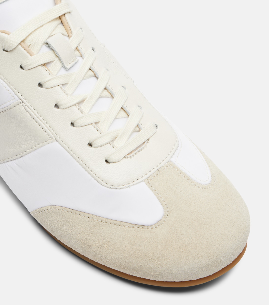 Soft suede-trimmed sneakers | Lemaire