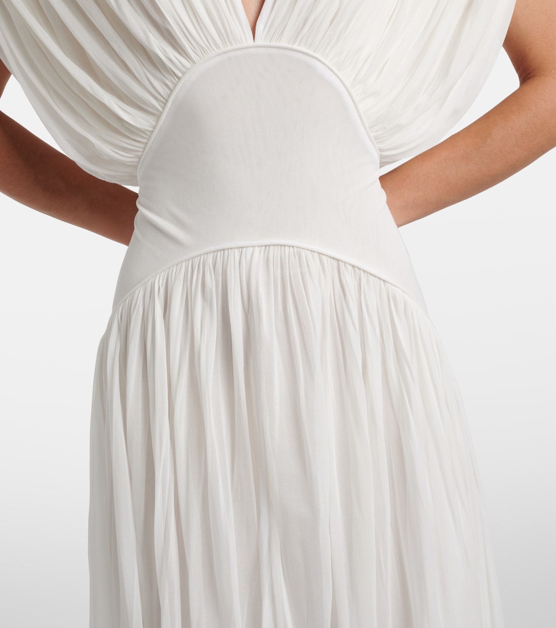 Lyla draped jersey gown | Tove